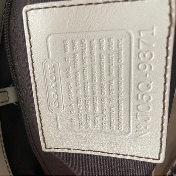 Coach Gold Rhinestone Tote - Picture 5 of 8